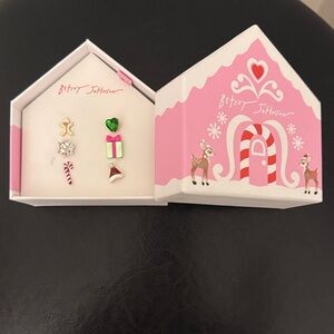 Betsey Johnson Holiday Earrings. Mix and Match!  Brand New!